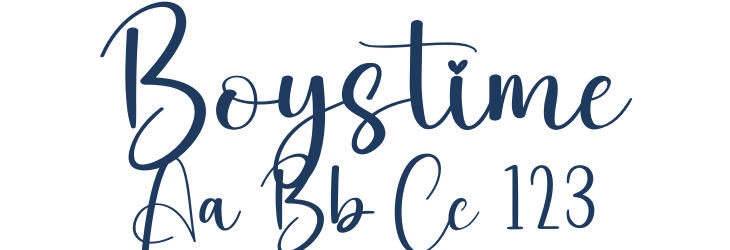 Boystime Font Preview
