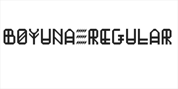 Boyuna Regular Logo