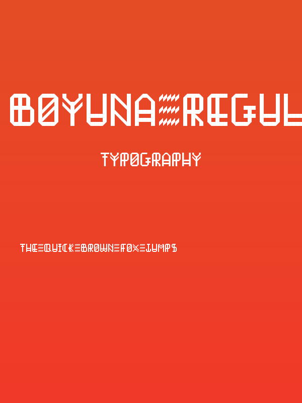 Boyuna Regular Poster