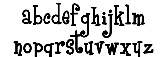 Boyz R Gross NF Regular Font LOWERCASE