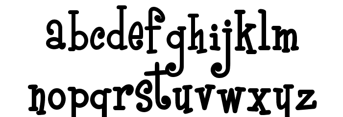 Boyz R Gross NF Font LOWERCASE