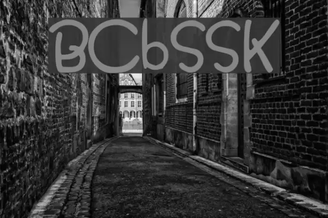 BoyzClubSSK Font examples