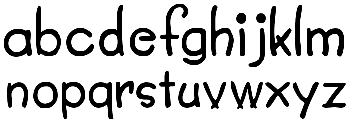 BoyzClubSSK Font LOWERCASE