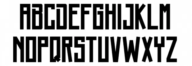 Bozos_PersonalUseOnly Шрифта ВЕРХНИЙ