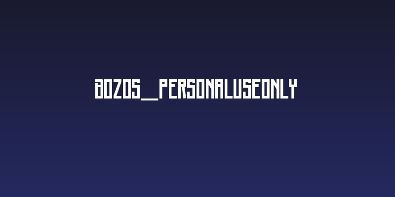 Bozos_PersonalUseOnly Social Header