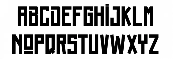 Bozos_PersonalUseOnly Schriftart Kleinbuchstaben