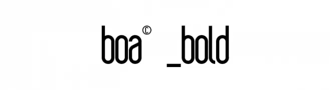 boa© _bold  नि: शुल्क फ़ॉन्ट्स डाउनलोड