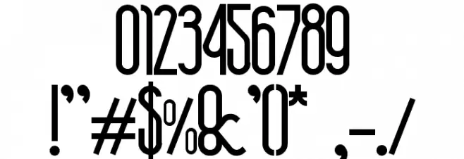 boa© _bold Font OTHER CHARS