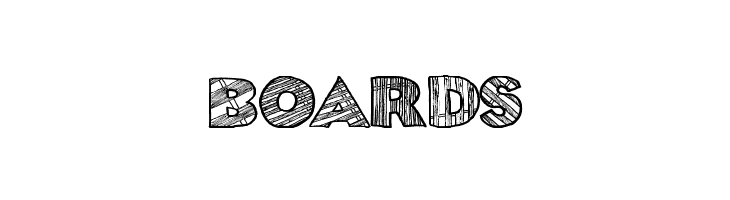 boards Font