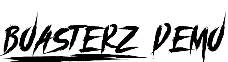 boasterz]  - Demo  les polices de caractères gratuit tlcharger
