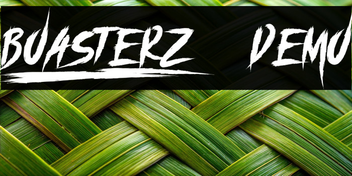 boasterz]  - Demo Example 2