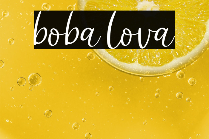 boba lova Example 1