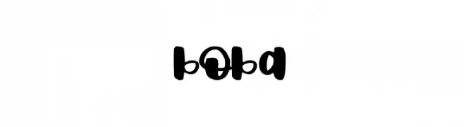 boba  baixar fontes gratis