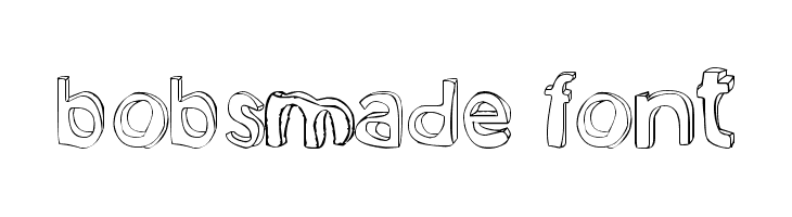 bobsmade font  les polices de caractères gratuit tlcharger