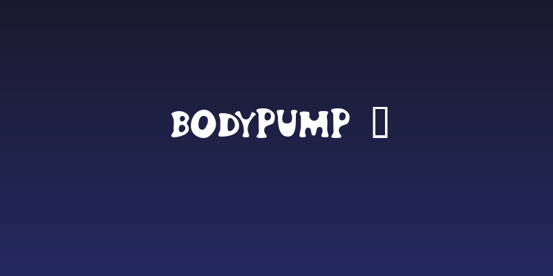 bodypump 1 Social Header