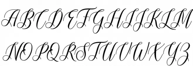 bohela Schriftart Groß