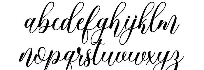 bohela Font LOWERCASE