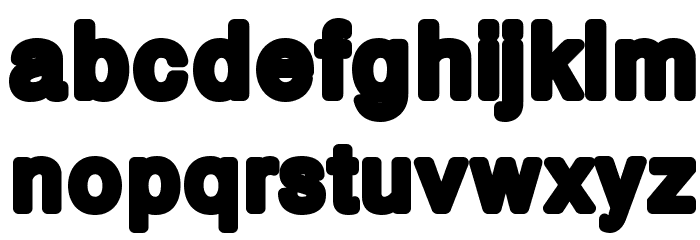 boldbold Font LOWERCASE