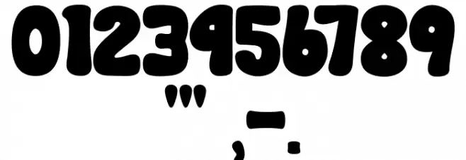 boldita school Font OTHER CHARS