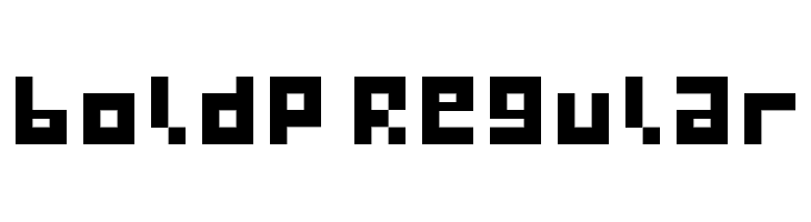 boldp Regular  Frei Schriftart Herunterladen