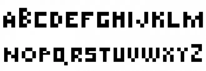 boldp Regular Schriftart Groß