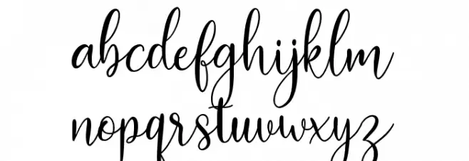 bolyvina फ़ॉन्ट लोअरकेस