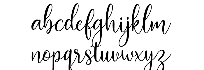 bolyvina Font LOWERCASE