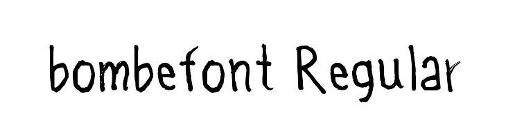 bombefont Regular Font