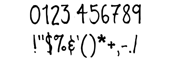 bombefont Regular Font OTHER CHARS