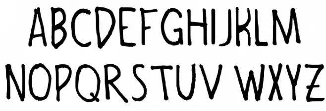 bombefont Regular Font Litere mari