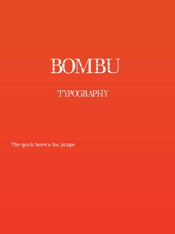 bombu Poster