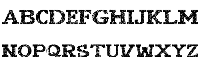 booklet Cordel Font LOWERCASE