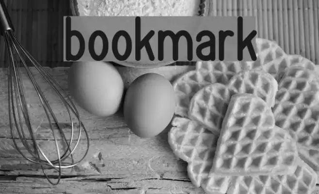 bookmark Font examples