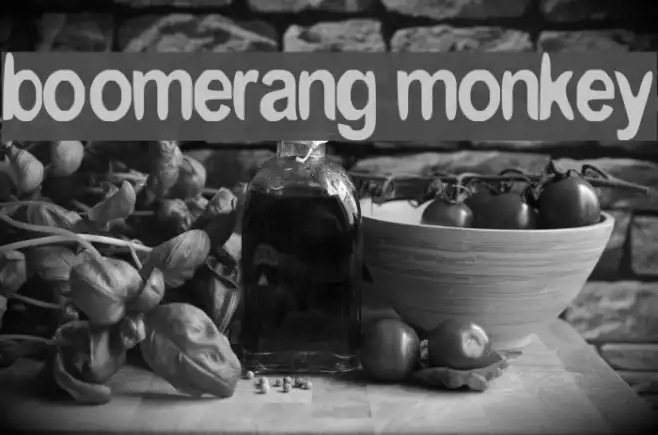 boomerang monkey Example 3