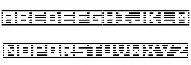 border7alp Schriftart Groß