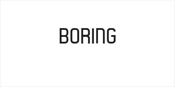 boring Logo