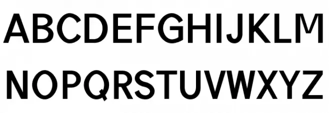 borneo-Bold Font UPPERCASE
