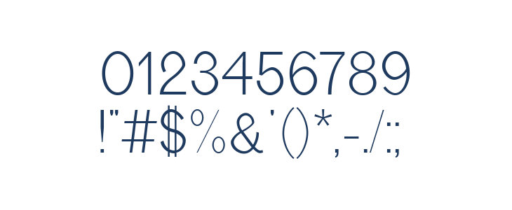 borneo Regular Other Characters