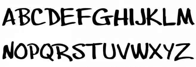 bosil Marker Schriftart Groß