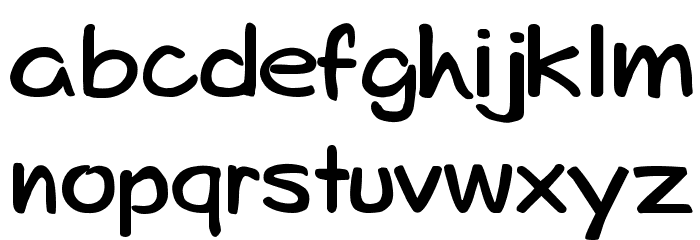 bosil unique Regular Font Litere mici