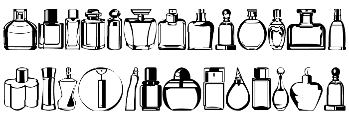 botellas 2004 Normal Font LOWERCASE