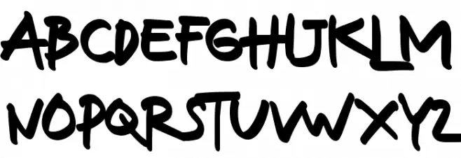 botes frica Font UPPERCASE