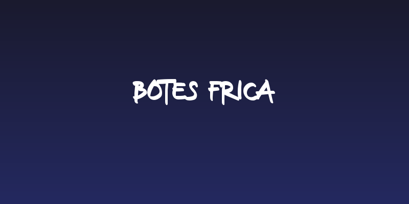 botes frica Social Header