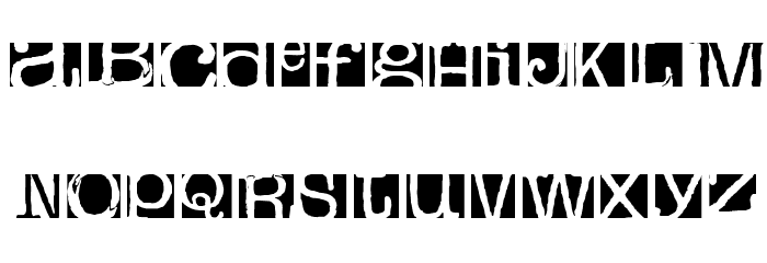boxey moron Font LOWERCASE