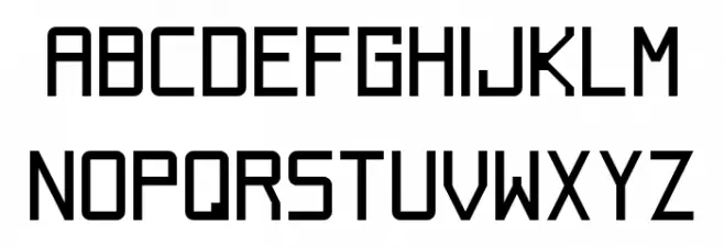 boxmd Regular Шрифта ВЕРХНИЙ