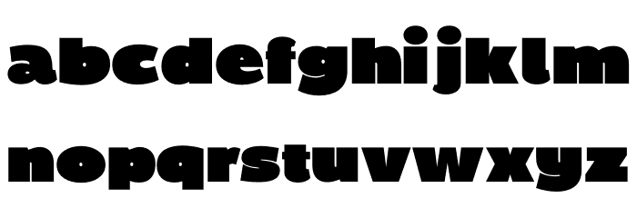 BPDiet-UltraBlack Font LOWERCASE