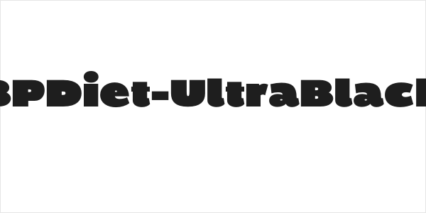 BPDiet-UltraBlack Logo
