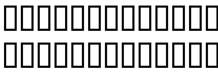 BPGClassic FM Font LOWERCASE