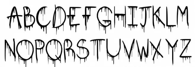 BPSHC Schriftart Groß