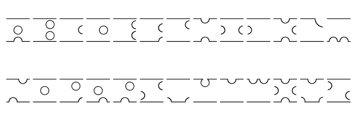 BPapeloigOpen Font LOWERCASE